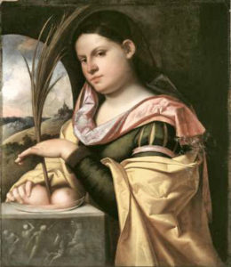 Sant'Agata: dipinto antico