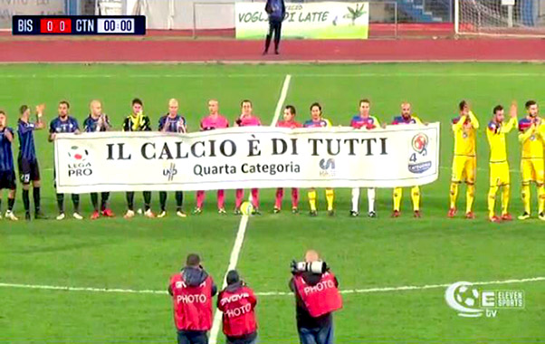 Catania perde a Bisceglie 1-0