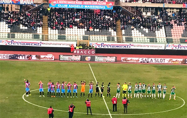 Catania-Monopoli 2-0: i rossoazzurri chiudono in bellezza