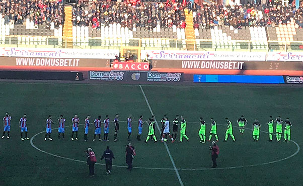 Catania-Casertana 3-0, etnei indomabili