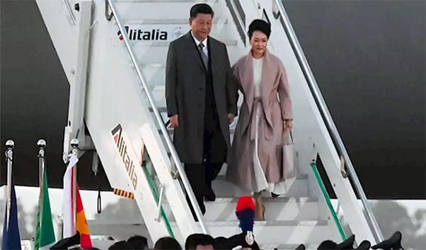 Palermo accoglie Xi Jinping