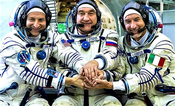 Parmitano sulla ISS per 200 giorni