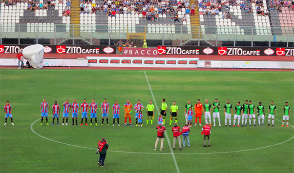 Catania-Virtus Francavilla 2-1, vittoria al "Cibali"