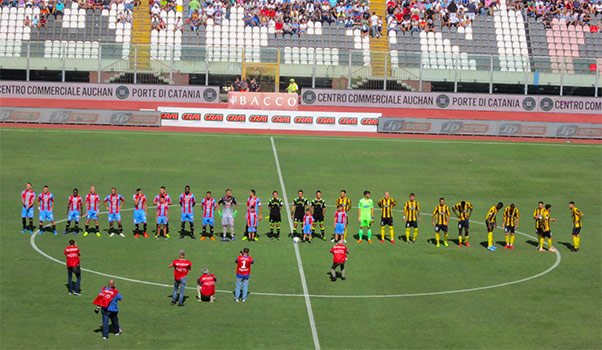 Catania-Viterbese 1-0, decide Lodi