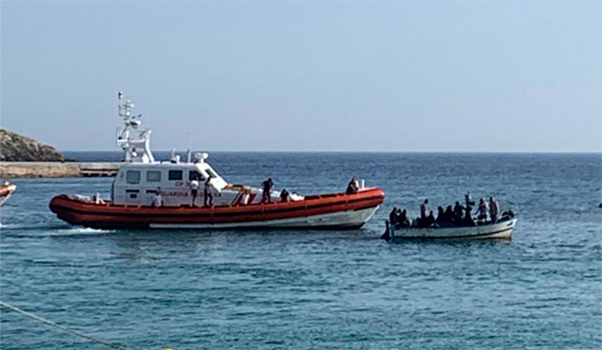 Mini sbarchi nell'isola di Lampedusa