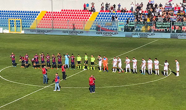 Vibonese-Catania 5-0, disfatta degli etnei