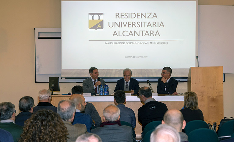 Residenza Alcantara, inaugurato anno accademico - interviste