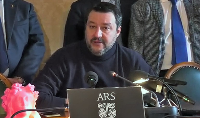 Salvini a Palermo incontra Miccichè
