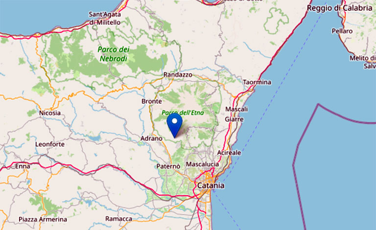 Terremoto nel catanese vicino Ragalna