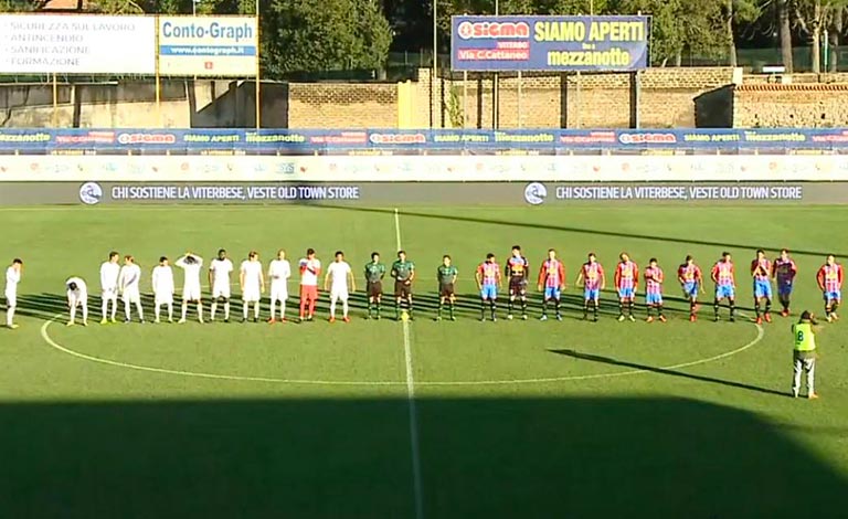 Viterbese-Catania 1-2, rimonta nel finale