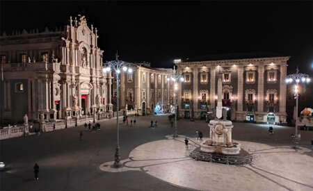 Cattedrale Catania, nuova illuminazione per Sant’Agata