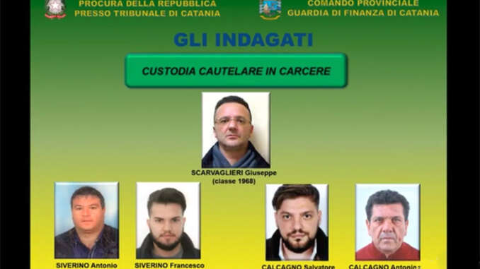 Mafia e imprenditoria, 26 indagati a Catania