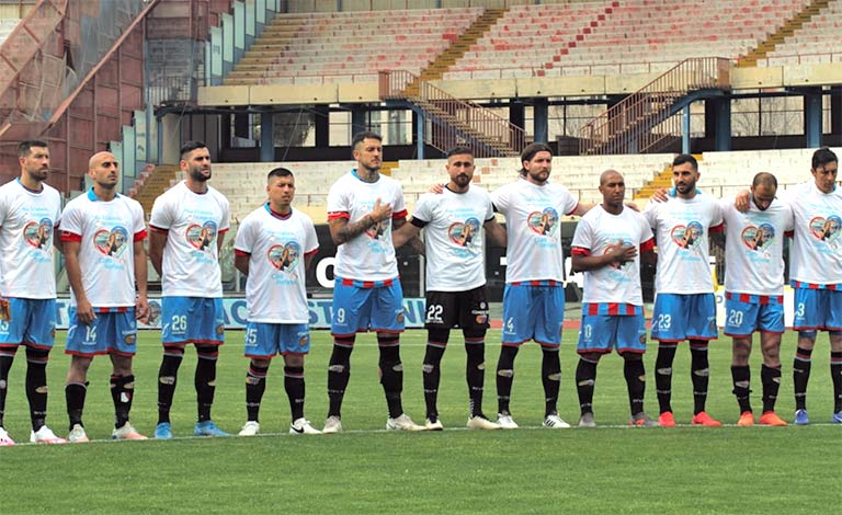 Catania-Viterbese 1-0, Dall'Oglio trascina gli etnei