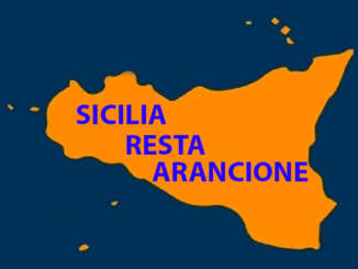Sicilia riconfermata in area arancione