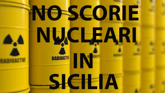 Scorie nucleari in Sicilia, no della Regione