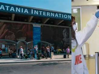 Tamponi nell’aeroporto di Catania in via Forcile