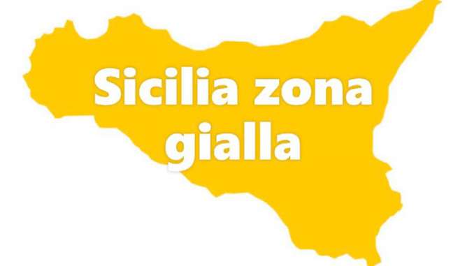 Sicilia seconda per ricoveri, pericolo zona gialla