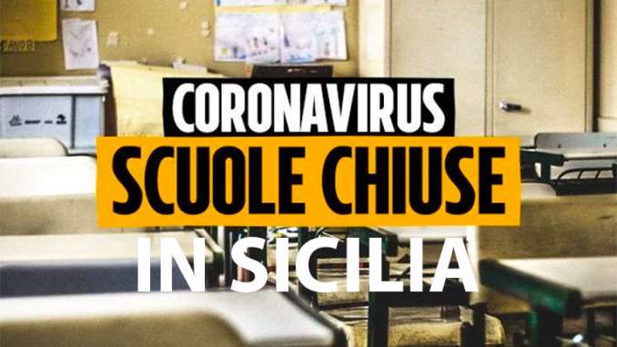 Sindaci chiudono le scuole in Sicilia, l’elenco dei Comuni