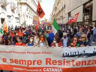 Catania e provincia ricordano Il 25 aprile