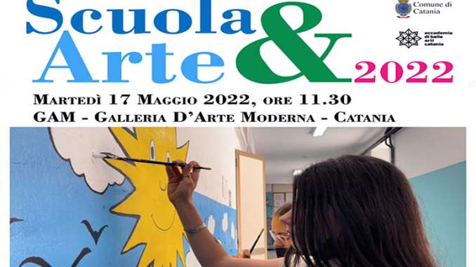 Esposizione Scuola&Arte alla GAM di Catania
